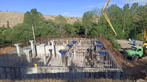 احداث چهارمخزن ذخیره آب شرب در شهرستان نهاوند