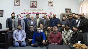 افتتاح پایگاه مقاومت بسیج شهید سید فریدالدین معصومی در شرکت ساتکاب