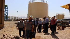 بازدید هیئتی متشکل از مدیران و کارشناسان صنعت برق سوریه از نیروگاه لوشان